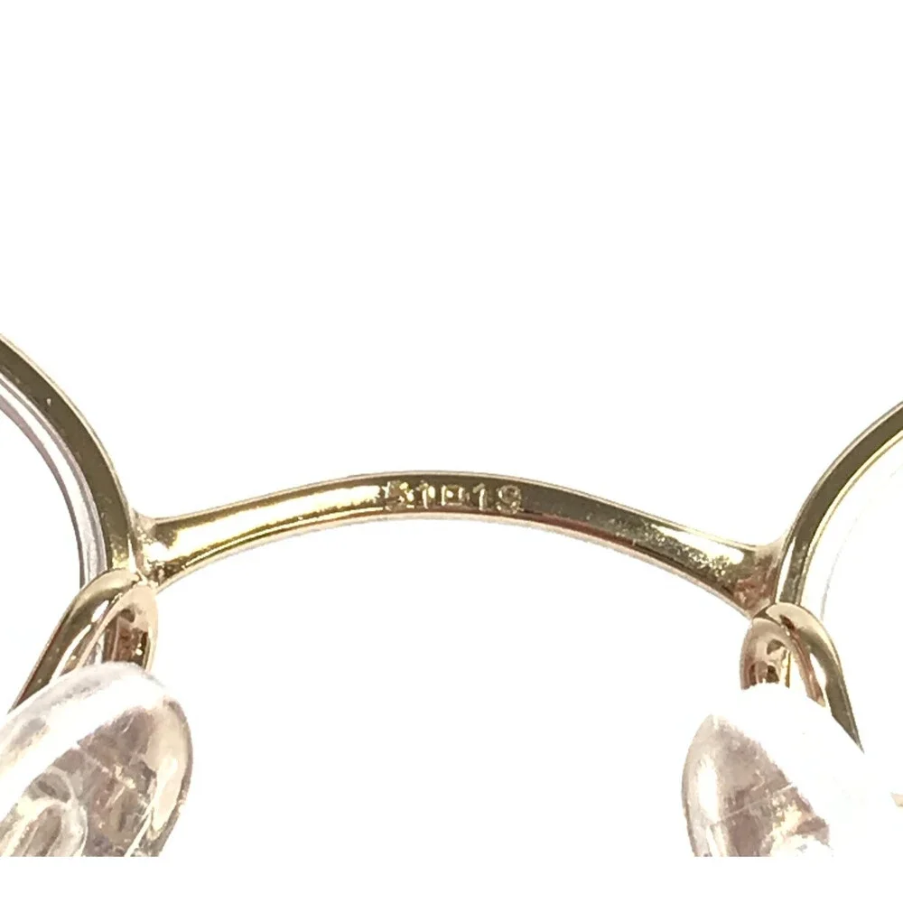 Aristar Eyeglasses Frames AR6840 028 Copper Brown Half Rim Round 51-19-140